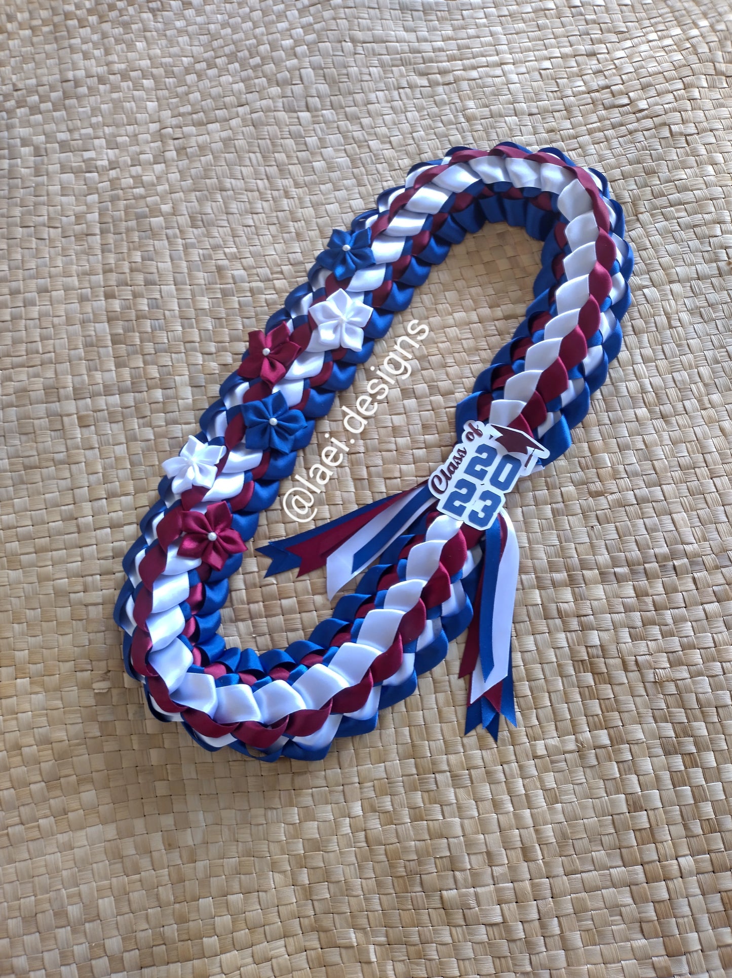 Decorated Double Braid Lei