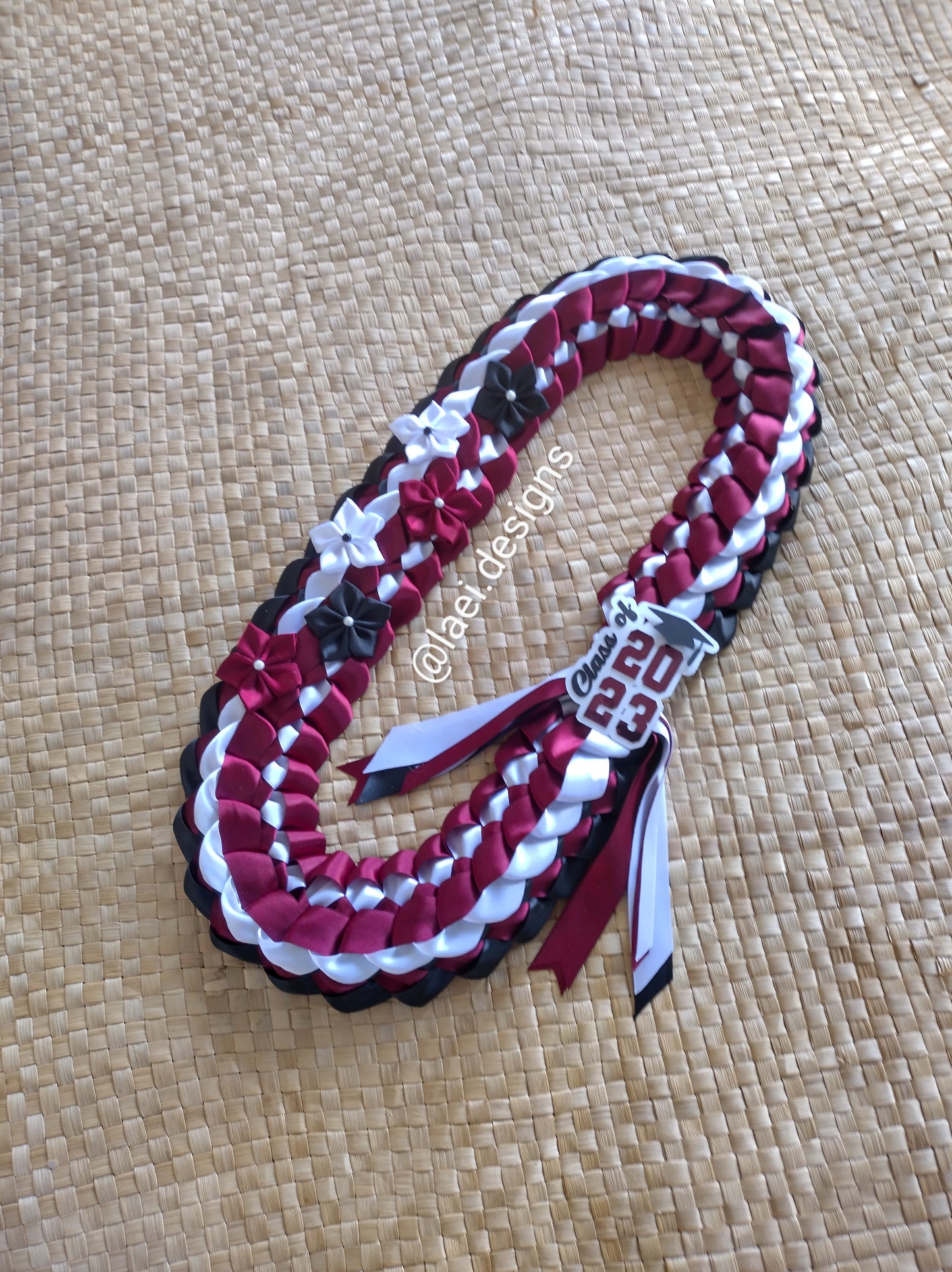 Decorated Double Braid Lei