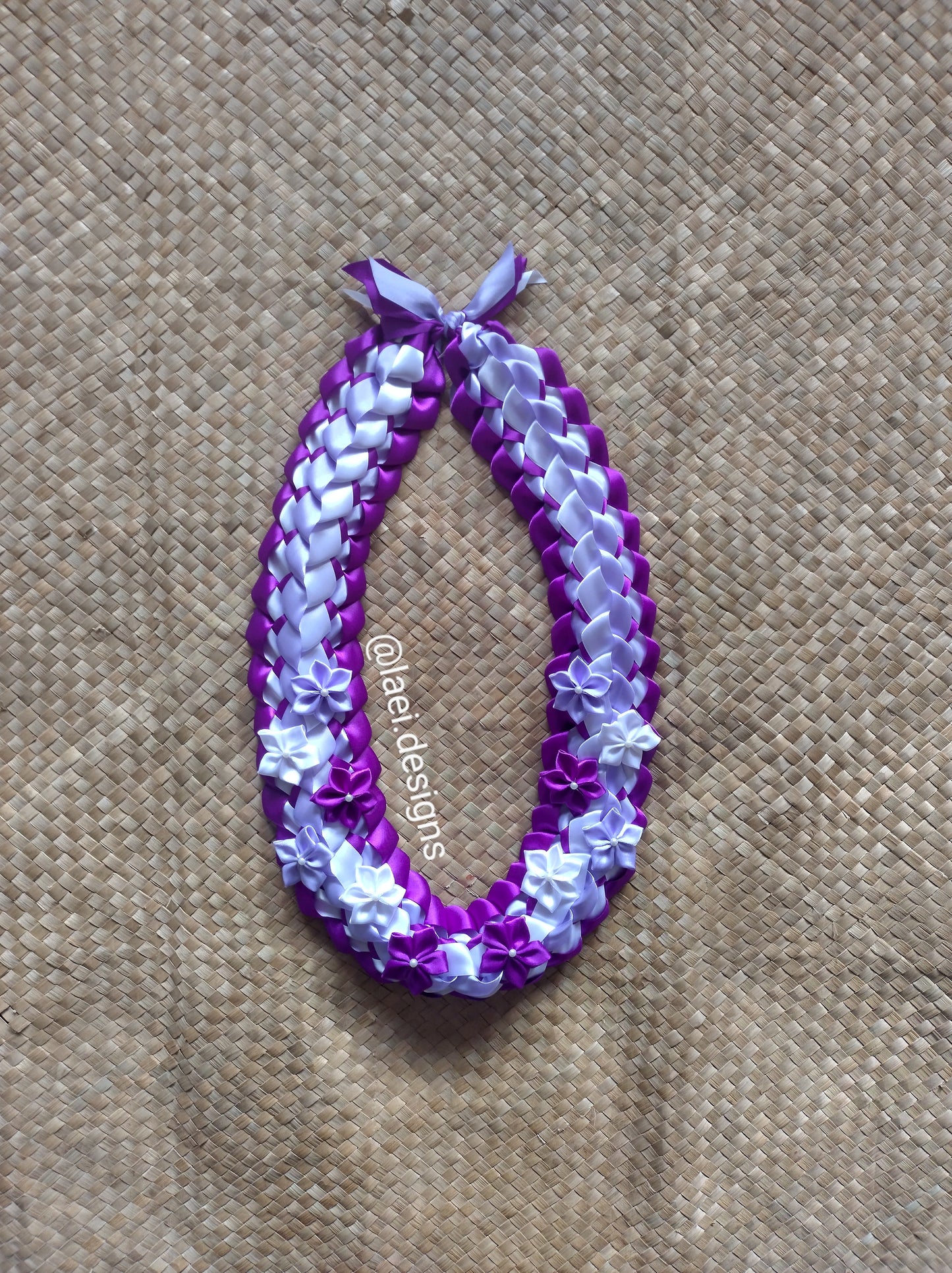 Decorated Double Braid Lei W/ Extras