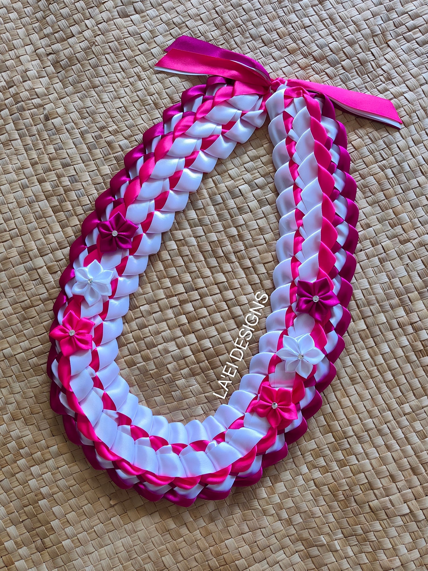 Decorated Double Braid Lei