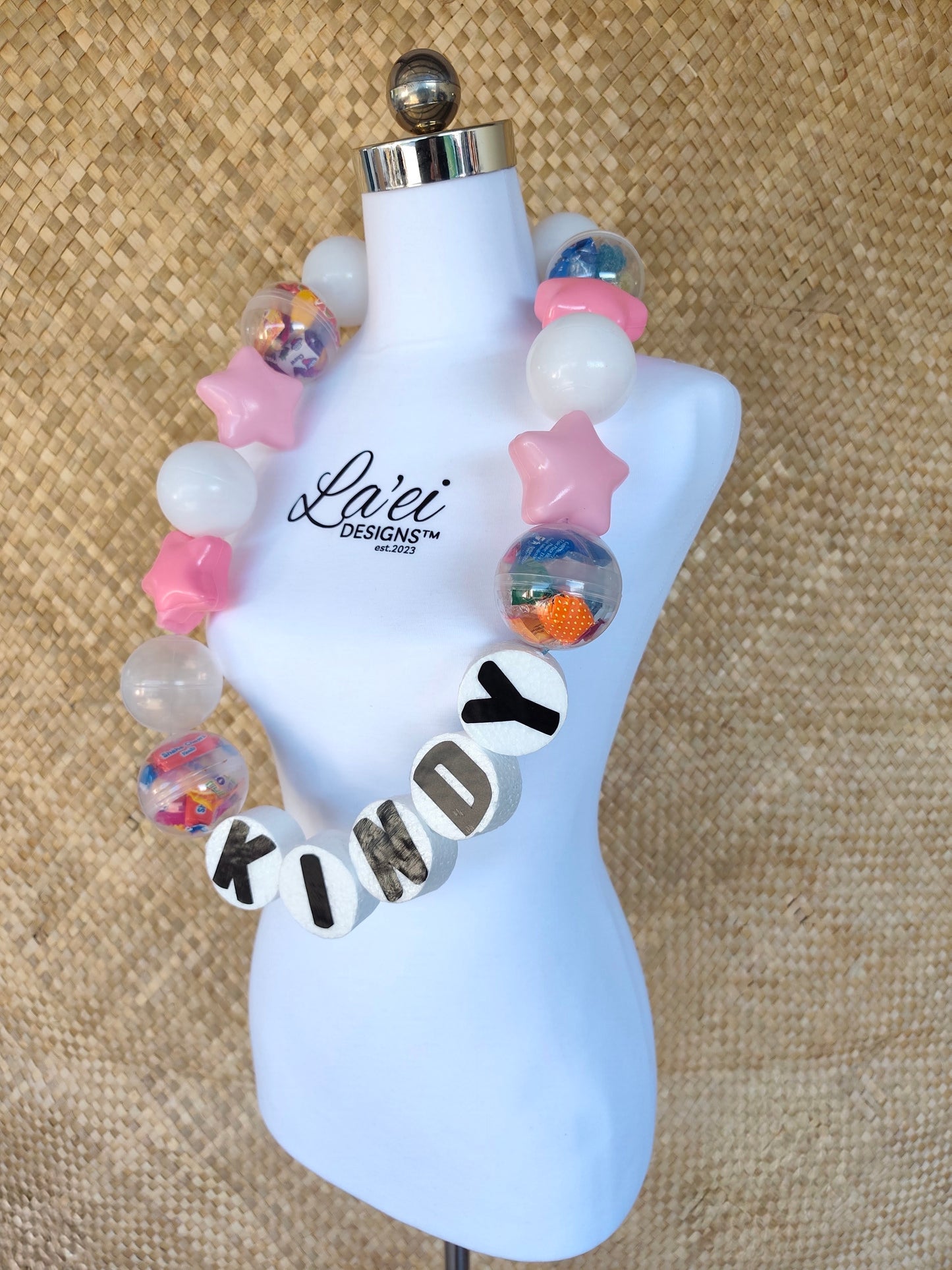 PRE-SALE: Jumbo Friendship Lolly Lei - PINK
