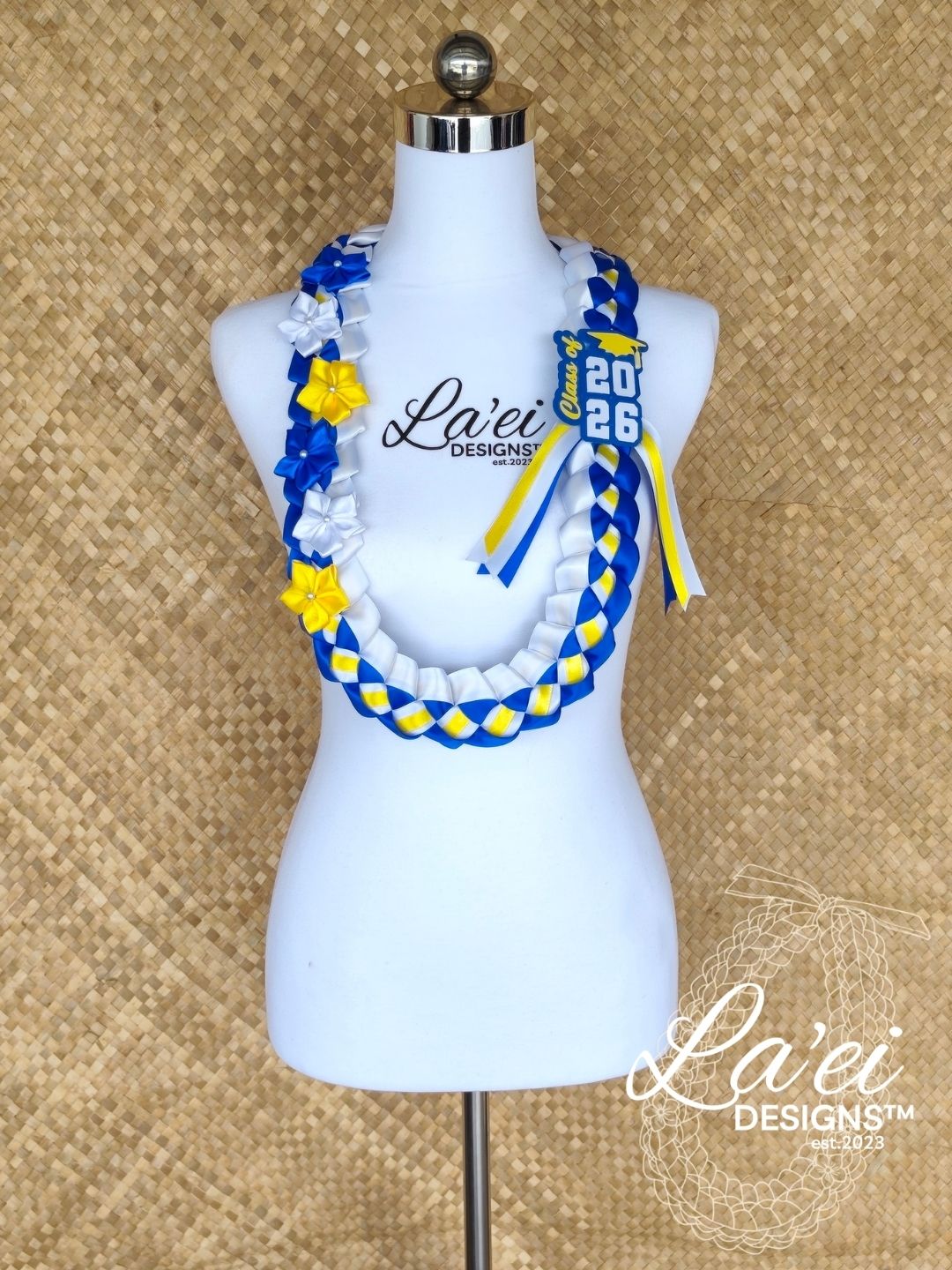 Decorated Single Braid W/ Class Of Badge