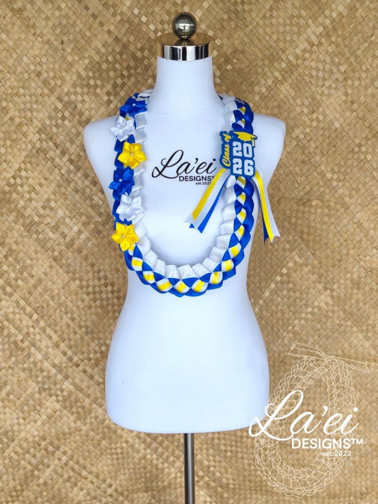 Decorated Single Braid W/ Class Of Badge