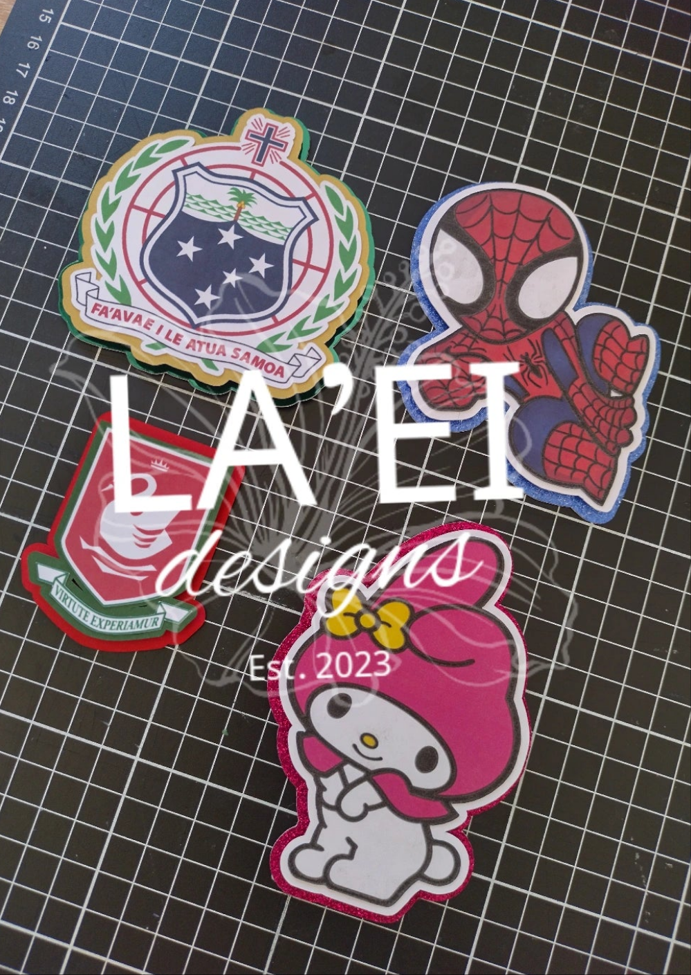 Logos, Characters, Flags