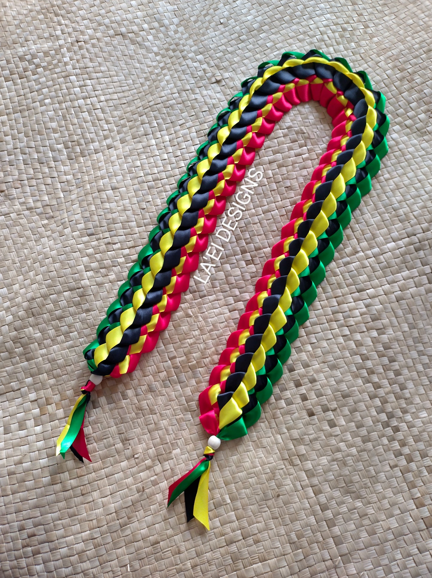 Basic Open Double Braid Lei