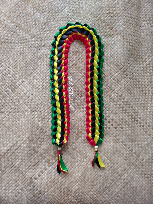 Basic Open Double Braid Lei