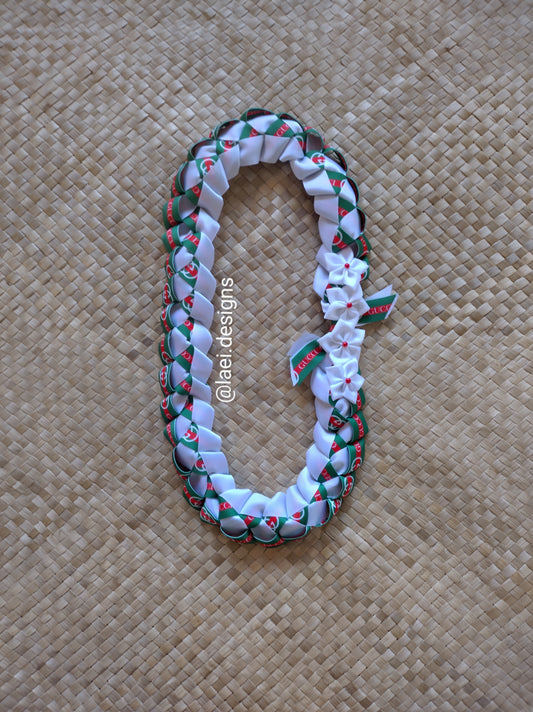 INSPIRED Decorated Single Braid Lei