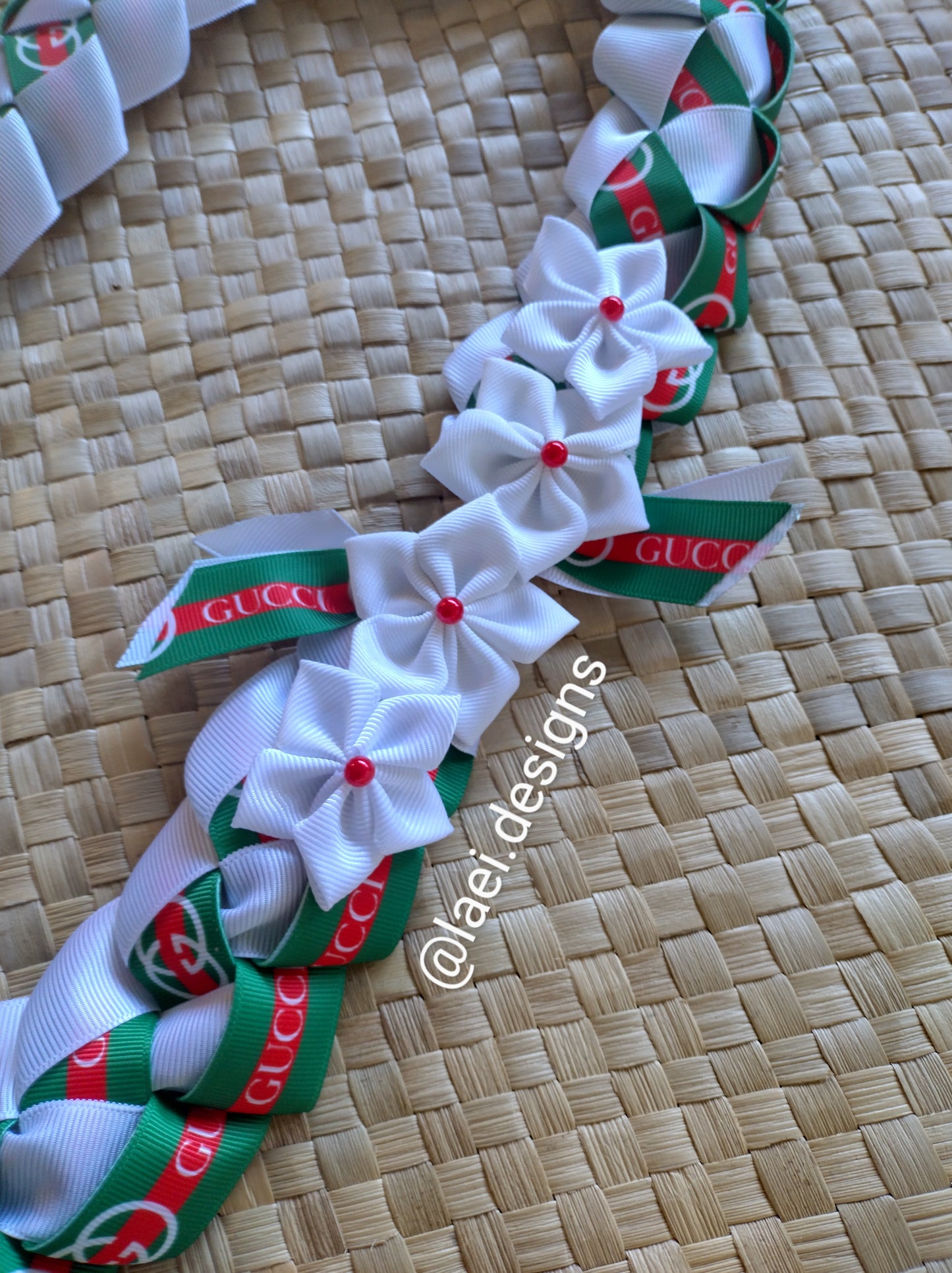 INSPIRED Decorated Single Braid Lei