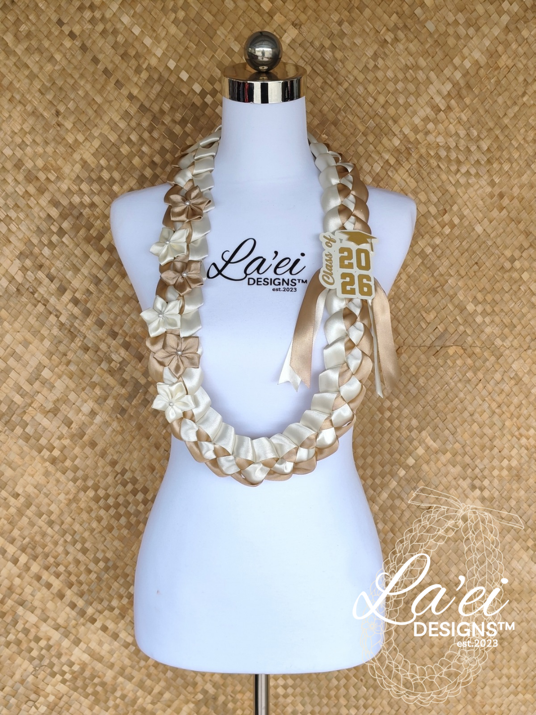 Decorated Single Braid W/ Class Of Badge