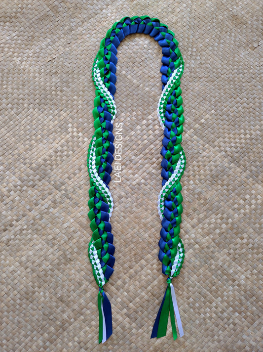 Basic Twisted Open Braid Lei