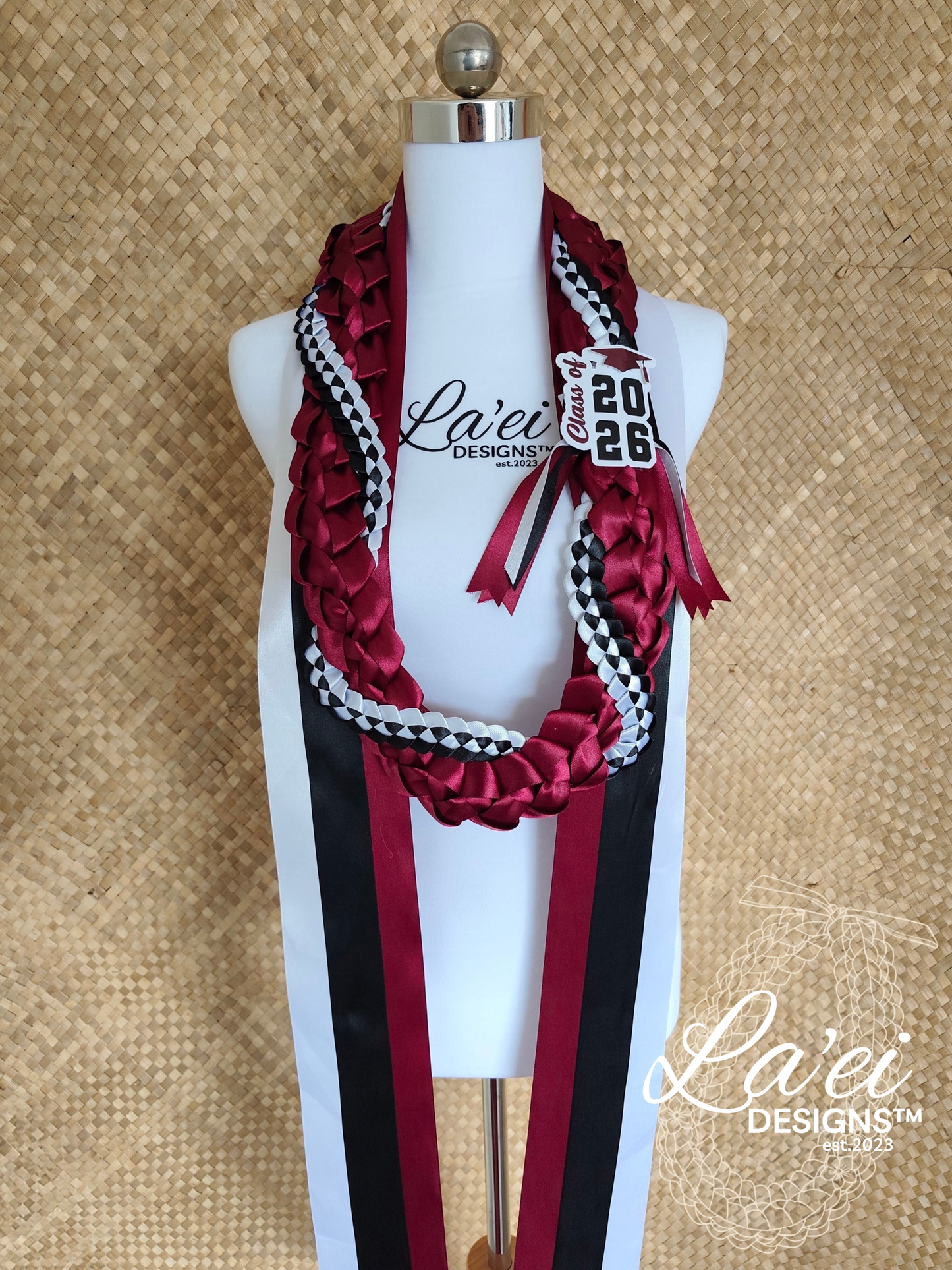 Basic Twist Braid Lei & Sash Set