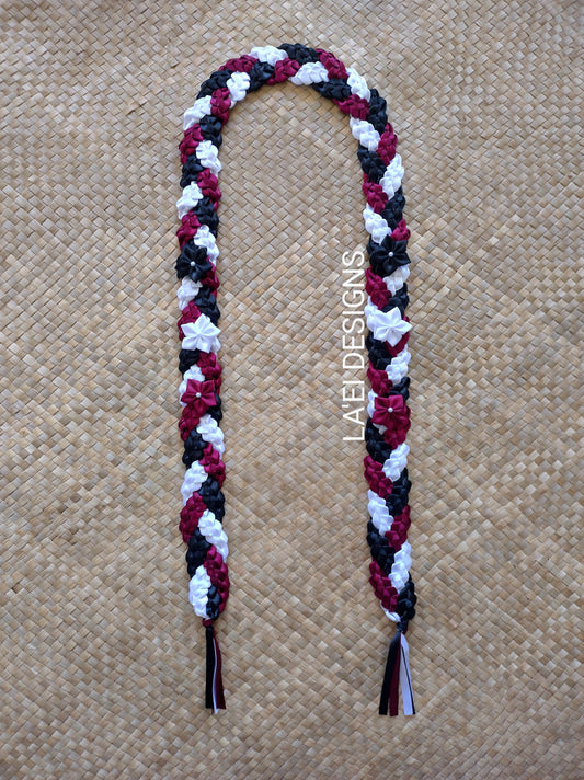 Decorated Braided Open Braid Lei