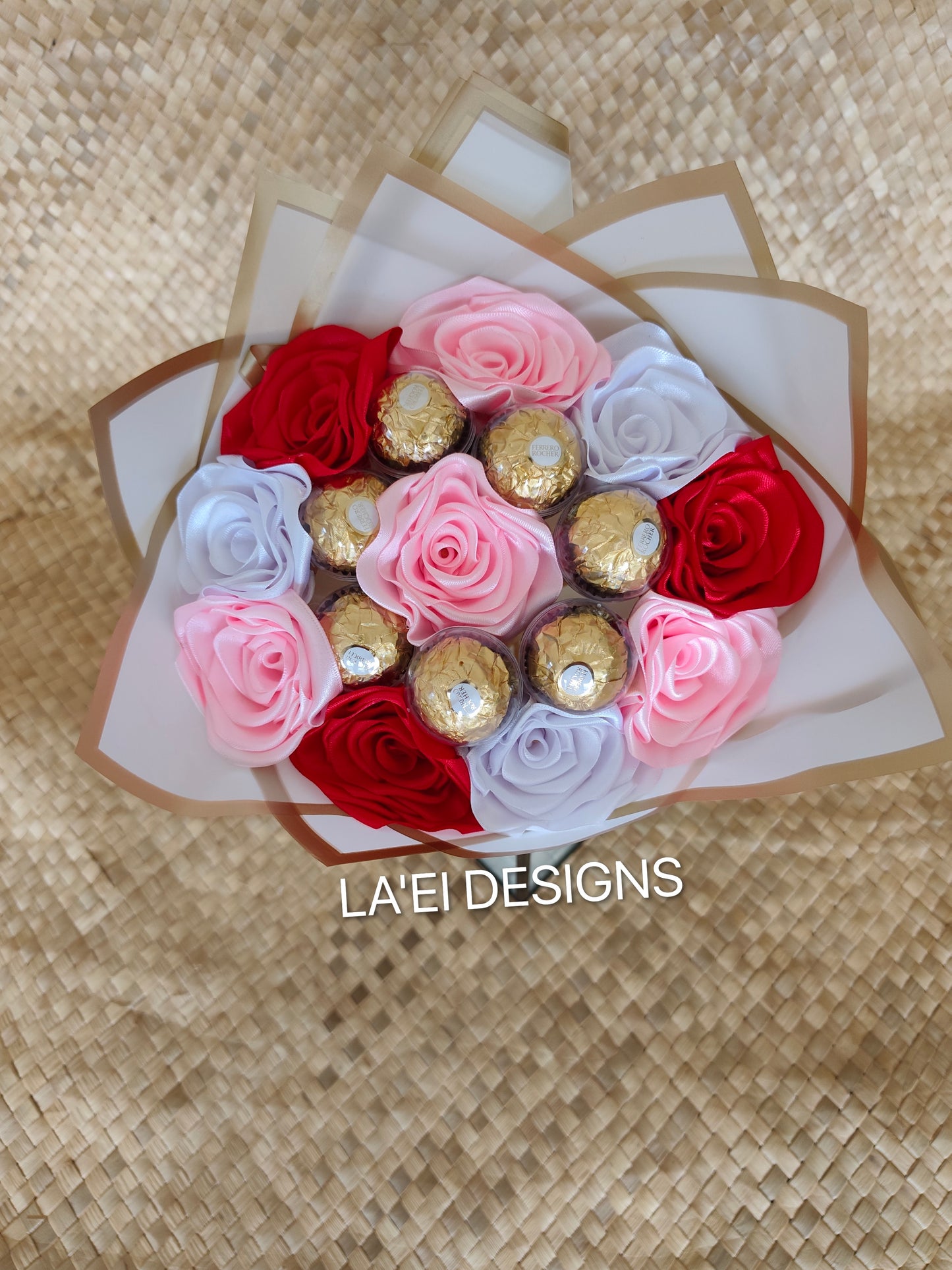 Ribbon Bouquet with Chocolate