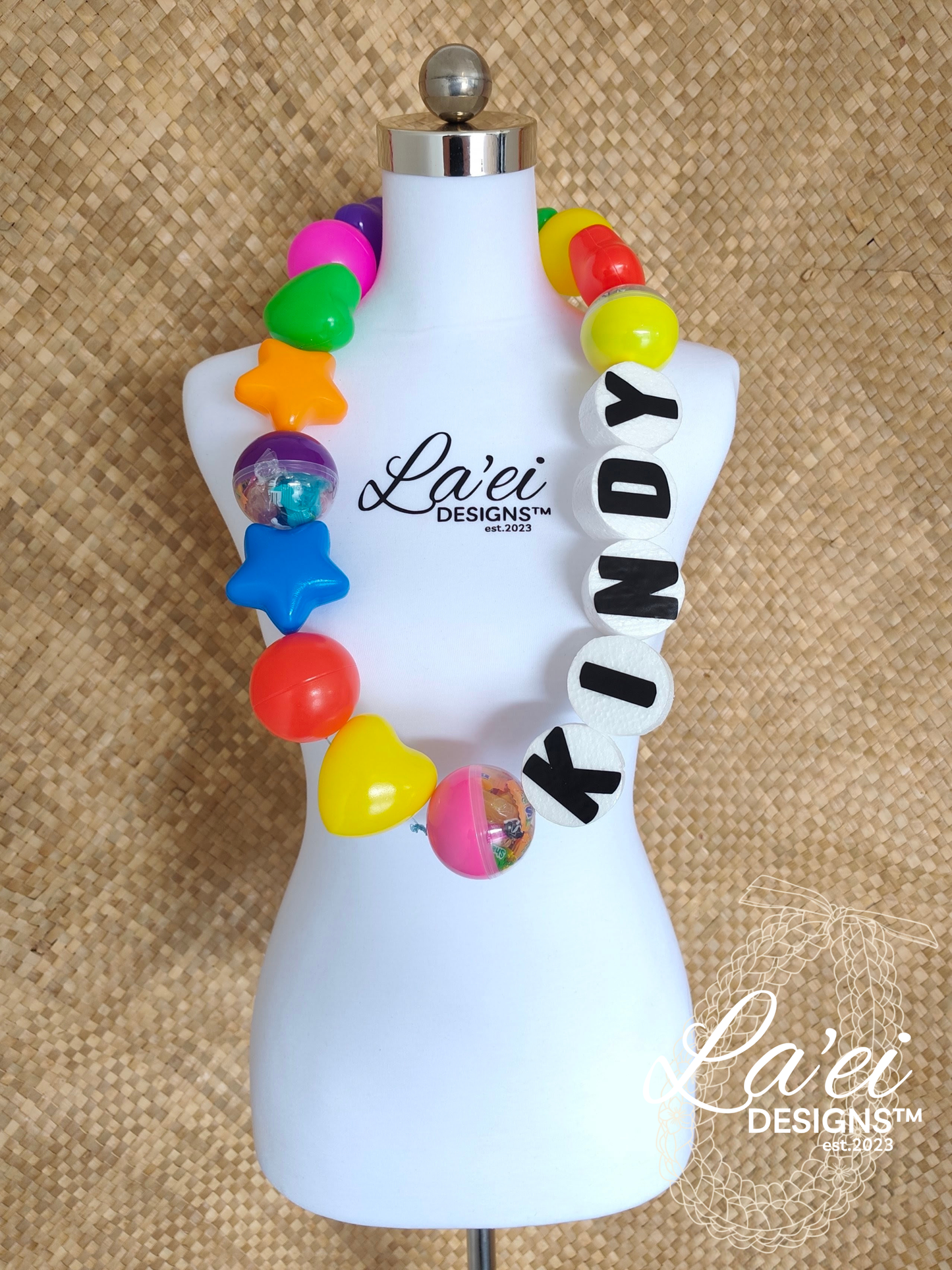PRE-SALE: Jumbo Friendship Lolly Lei - RAINBOW