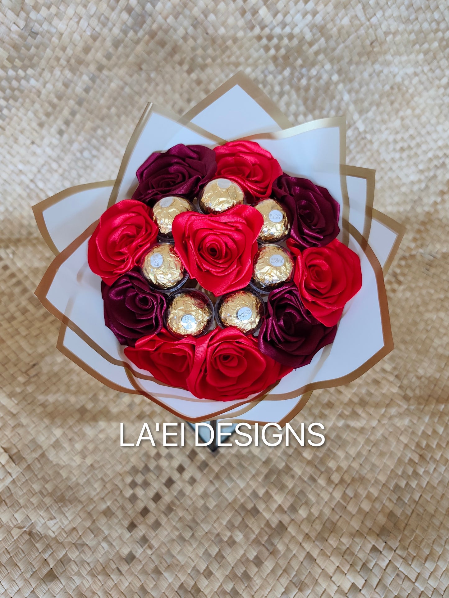 Ribbon Bouquet with Chocolate