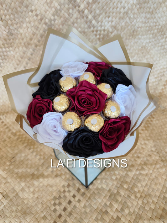 Ribbon Bouquet with Chocolate