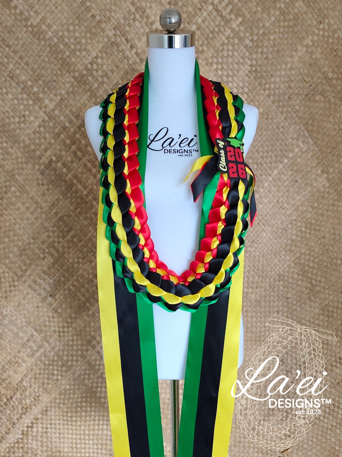 Basic Double Braid Lei & Sash Set