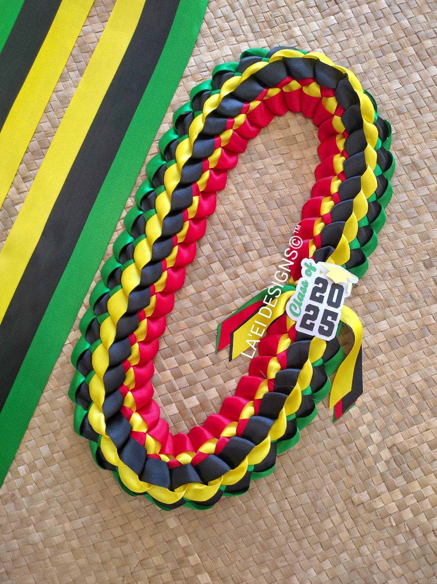 Basic Double Braid Lei & Sash Set